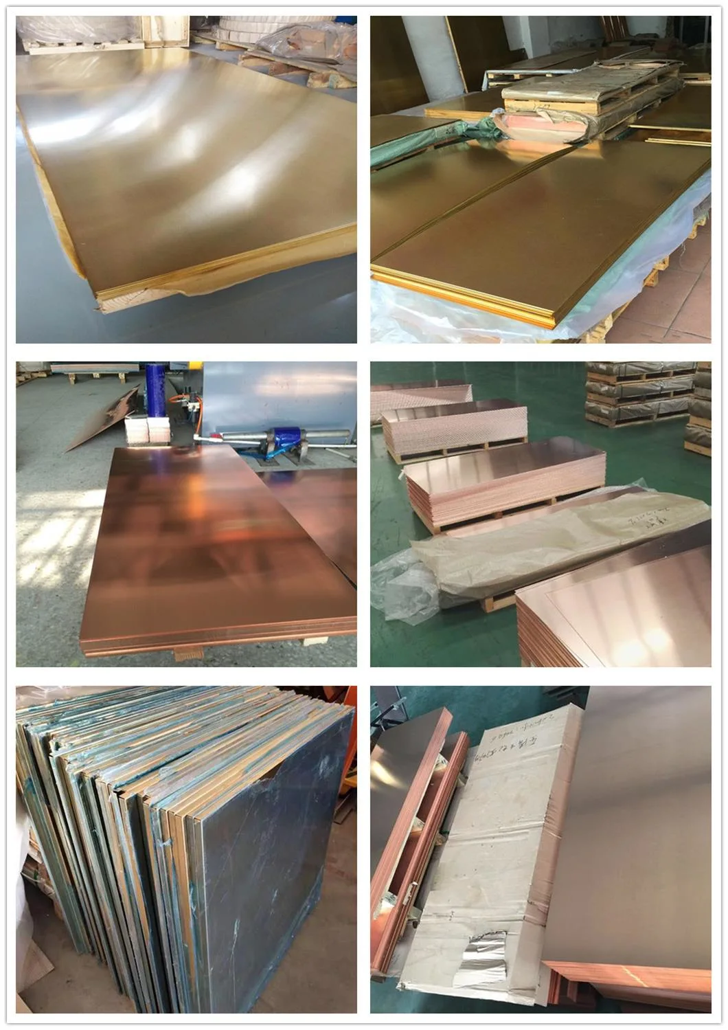 Brass Plate Grade and Brass Material Copper Sheet C10100 Tu0 Ofe Oxygen-Free Electronic Copper Plate
